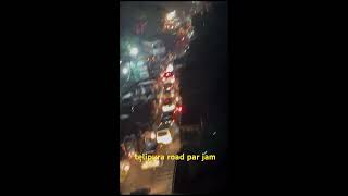 Telipura Road Ka Jaam song ramnagr sanjuvlog  newsong [upl. by Adnir]