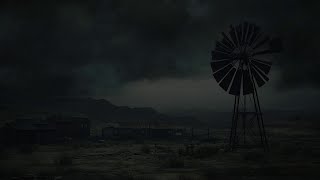 🌩️Thunderstorm on the Windmill  Serene PreStorm Moments 🏞️Distant Winds Sounds [upl. by Dulla]