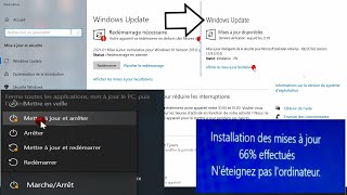 تحديث الوندوز 10 بسهولة mise à jour windows 10 [upl. by Einned128]