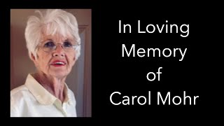 Paynesville Lutheran Church  Memorial Service for Carol Ann Skeie Mohr  June 12 2021 [upl. by Asum]