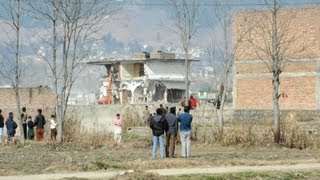 Pakistan demolishes bin Laden hideout [upl. by Vernor334]