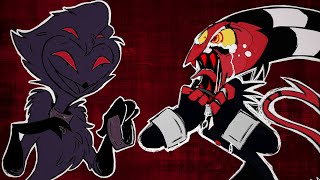 COLLARED  BLITZO X STOLAS Helluva Boss Comic Dub [upl. by Burnie521]