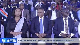 Agriculture  La RDC lance la campagne agricole 2024 2025 pour faire face à l’insécurité [upl. by Nnadroj]