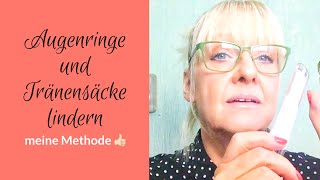 Augenringe und Tränensäcke lindern  meine Methode 💋❤️ [upl. by Ainimre]