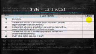 Godišnja prijava poreza na dohodak u FBiH Chronos Edukacija [upl. by Itida]