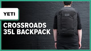 YETI Crossroads 35L Backpack Review 3 Weeks of Use [upl. by Ahsinnor]