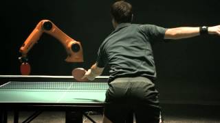 The Duel Timo Boll vs KUKA Robot [upl. by Zeitler]