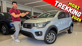 FIAT MOBI TREKKING 2025 review completo e PREÇO [upl. by Ellenuahs604]