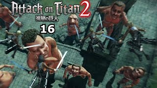 quotAssault Upon Utgard Castlequot Attack On Titan 2  Episode 16 [upl. by Nonregla703]