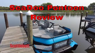 ALL NEW SeaDoo Switch Pontoon Boat [upl. by Kelwunn]