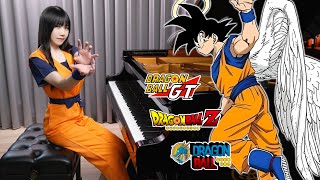 RIP Akira Toriyama 🟠DRAGON BALL LYRICAL PIANO MEDLEY🟠 Rus Piano🐉 [upl. by Kipp]