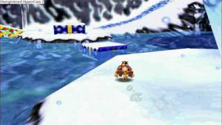 BanjoKazooie Walkthrough Freezeezy Peak Part III [upl. by Spalding869]