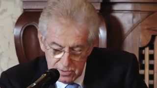 Mario Monti le crisi le cessioni delle sovranità nazionali e il sedimento del popolo [upl. by Othe598]