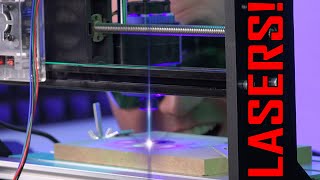 The CNC3018 PRO with Lasers and Blades CNC Machine [upl. by Foskett]