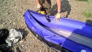 Sevylor Colorado Inflatable Canoe Review  Part 1 [upl. by Ecnarf]