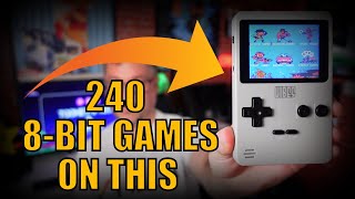 The £15 Gameboy Clone With 240 Built In 8Bit Games With Strange Names From BampM Stores UK [upl. by Illyes819]