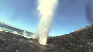 Small Blow Hole Kiama NSW [upl. by Adnilreh331]