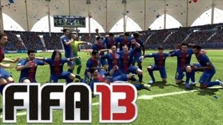 Fifa 13  Trainerkarriere Modus  El Clásico Pokalfinale King Fahd Stadium [upl. by Gravante697]