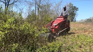 44” Flail Mower on IR1000 [upl. by Lletnwahs]