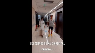 Bolsonaro deixa o hospital [upl. by Aala]