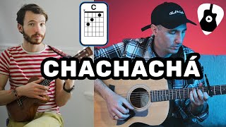 Como Tocar Chachachá En Guitarra Acústica  Canción Súper Fácil Principiantes  Acordes TCDG [upl. by Dusen]