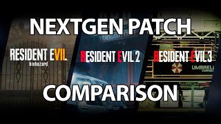 Resident Evil 2 3 amp 7  NextGen Patch Comparison  All Versions Tested  Analista De Bits [upl. by Nylacaj]