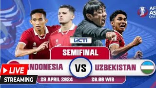 Live Indonesia vs Uzbekistan [upl. by Airasor]