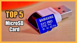 Top 5 Best MicroSD Card 2023  For Smartphone Drone Action Cam Consoles amp More [upl. by Nimajnab]