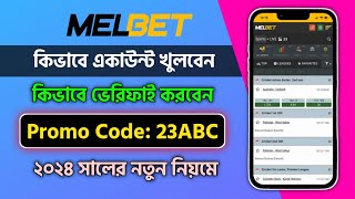 Melbet  Melbet account kivabe khulbo Melbet promo code  Melbet account [upl. by Hannej256]