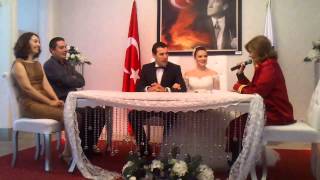 Ceren amp Emre Nikah Töreni [upl. by Eisiam]