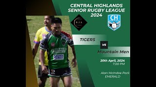 Emerald Tigers v Springsure Mountain Men A Grade2024 [upl. by Hughmanick]