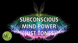 Subconscious Mind Power Theta Wave Meditation JUST Isochronic Tones [upl. by Lemmy]