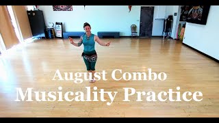 August Raqs Sharqi Combo Tutorial [upl. by Nommad83]