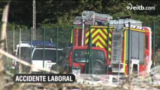 Muere un trabajador en accidente laboral en Astigarraga [upl. by Atika]