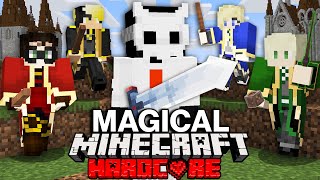 100 Players Simulate a Minecraft Magical Tournament [upl. by Caz609]