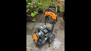 Wilks USA TX750 Pressure washer unboxing and Assembly plus first start [upl. by Mitzie]