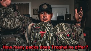 How many packs does TROPHYLINE offer I overview all the SADDLE HUNTING packs [upl. by Tipton]