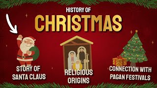 The History of Christmas Religious amp Pagan Origins [upl. by Aiam]