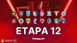 AVANCRONICA ETAPEI 12 cu bolocanfotbal  SuperLiga României 20242025 [upl. by Lleuqram96]