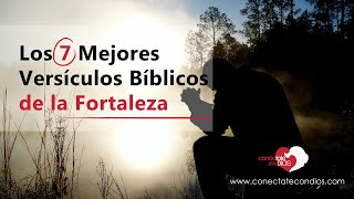 💪 Los 7 Mejores Versículos Bíblicos de la Fortaleza Textos de la Biblia de Fortalecimiento [upl. by Gilda]