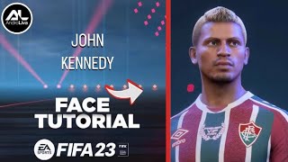 FIFA 23  JOHN KENNEDY Face  Stats Tutorial [upl. by Emogene945]