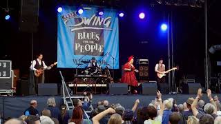 Kaz Hawkins Band  Hallelujah Happy People  Swing Wespelaar B  19082017 [upl. by Yk396]