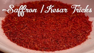 Kesar Tips amp Tricks How To Get Good Colour amp Flavour From Saffron Zaffran Amazing Kitchen Tricks [upl. by Kassi]