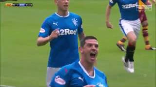 Motherwell vs Rangers 12  All Goals Match Highlights 682017 HD [upl. by Junko]