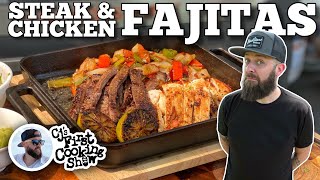 How to Make Steak amp Chicken Fajitas  Blackstone Griddles [upl. by Auohs]