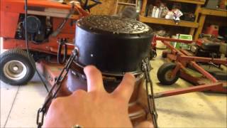 Wood Gasifier Build For Dummies 3 Air Intake Shaker Grate [upl. by Gwenn]