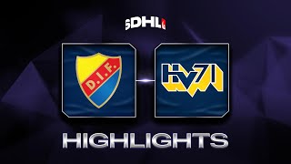 Djurgården Hockey vs HV71  Game Highlights [upl. by Melisent498]