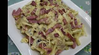 pate carbonara recette italienne super délicieux [upl. by Melan]