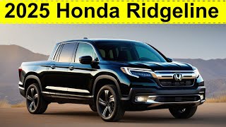 2025 Honda Ridgeline  New Design first look [upl. by Ahsinak]