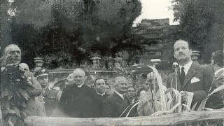 10 maggio 1953 Villa Torlonia a Frascati diventa parco pubblico [upl. by Dlareg]